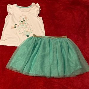 Girls skirt set M (7/8)
